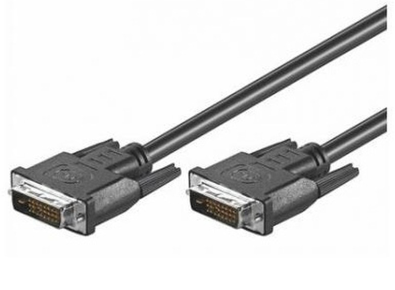 M-Cab 2 m DVI-D/DVI-D 2m DVI-D DVI-D Black DVI cable