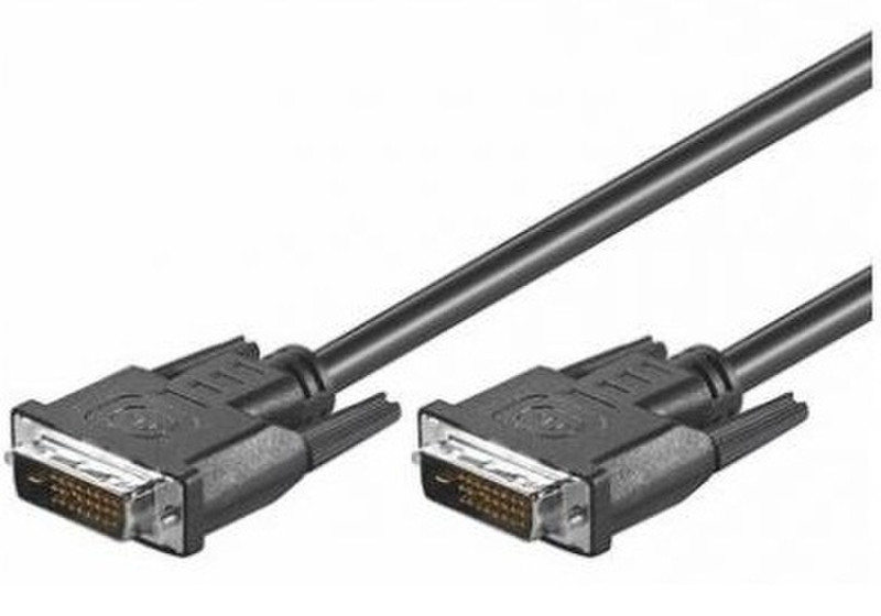 M-Cab 5 m DVI-D/DVI-D 5m DVI-D DVI-D Black DVI cable