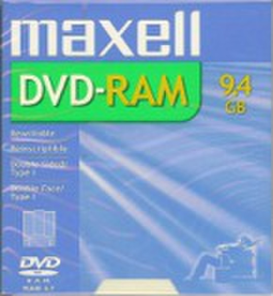 Imation DVD-RAM 9.4GB-240min Type4 (media opened) 9.4GB 1Stück(e)