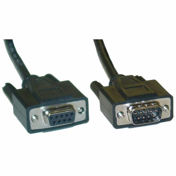 Opticon RS-232 1.5m 1.5m SubD9 SubD9 Black serial cable