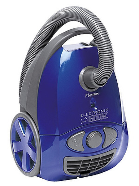 Bestron AS1800E Cylinder vacuum 3L 1800W Blue,Grey vacuum