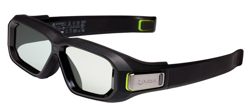 Nvidia GeForce 3D Vision 2 Черный стереоскопические 3D очки