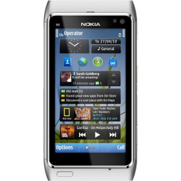Nokia E7-00 Silver,White