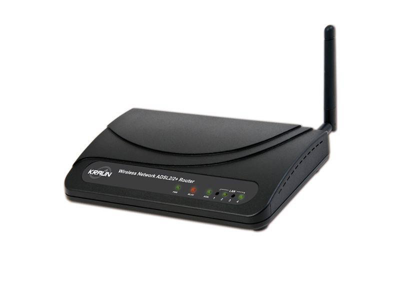 Kraun KR.2W Schnelles Ethernet Schwarz WLAN-Router