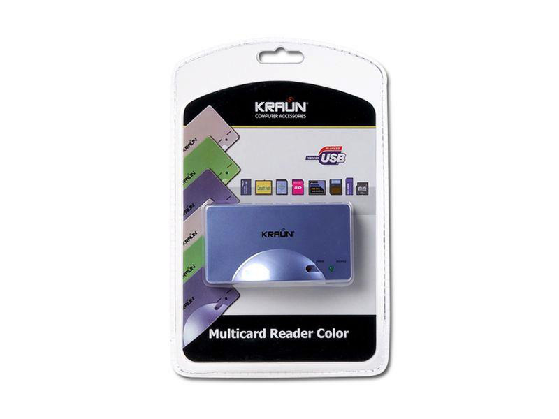 Kraun Multicard Reader Color USB 2.0 card reader