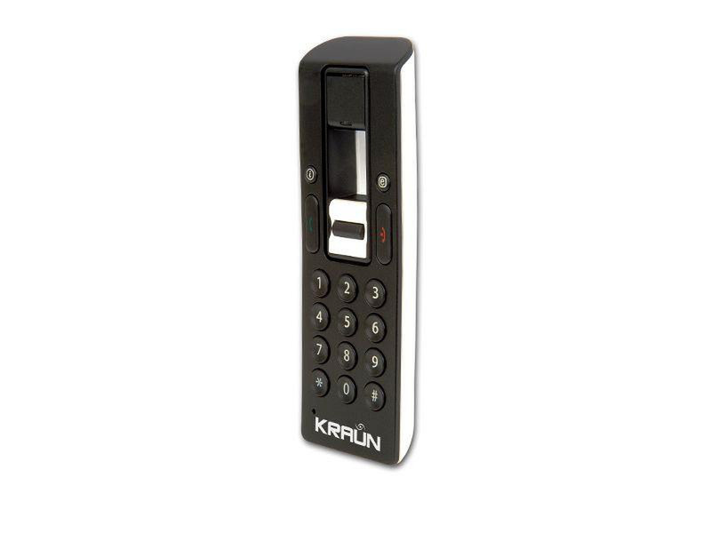 Kraun USB Candy Phone Kabelloses Mobilteil Schwarz