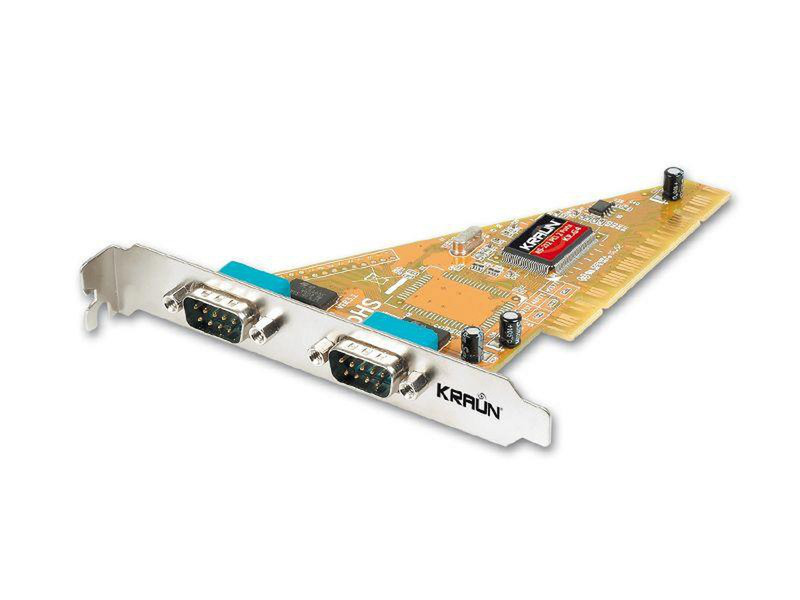 Kraun RS-232 PCI Внутренний Последовательный интерфейсная карта/адаптер