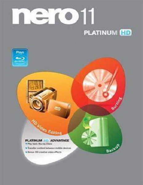 Nero 11 Platinum HD, CD, ITA