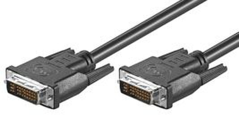 Wentronic DVI-I, M/M, 10m 10м DVI-I DVI-I Черный DVI кабель
