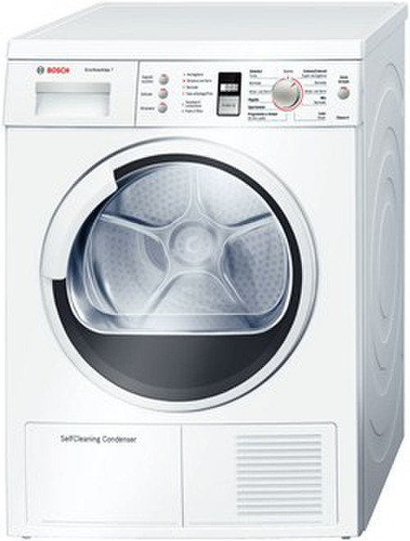 Bosch WTW86361IT freestanding Front-load 7kg A White tumble dryer