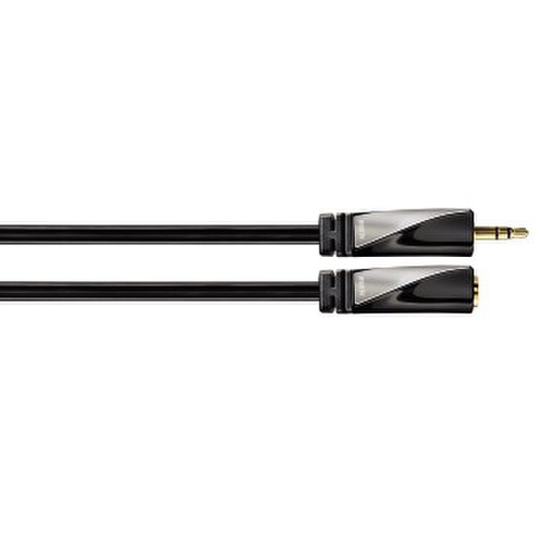 Avinity 107548 2м 3.5mm 3.5mm Черный, Cеребряный аудио кабель