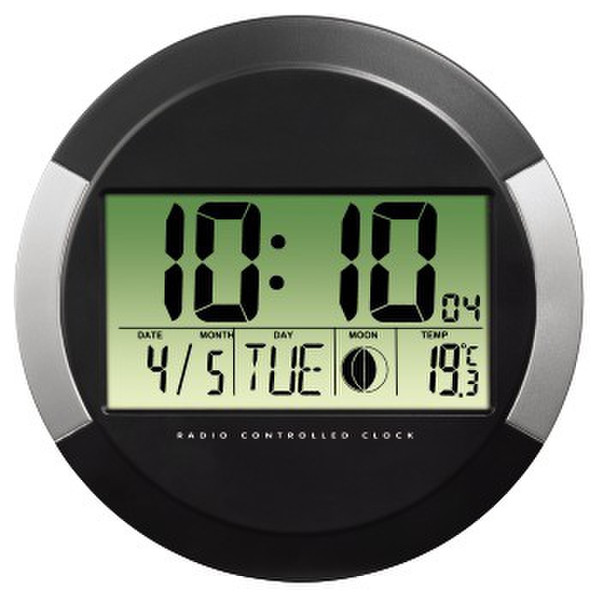 Hama PP-245 Digital wall clock Круг Черный