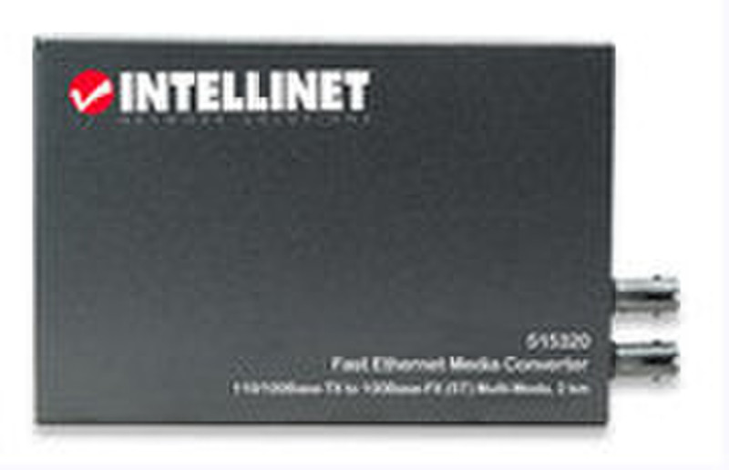 Intellinet 515320 100Мбит/с 1300нм Multi-mode сетевой медиа конвертор