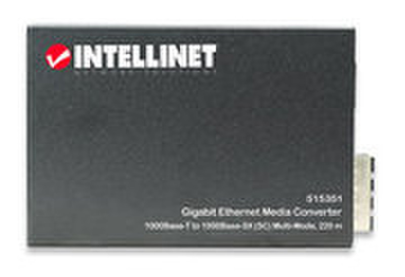 Intellinet 515351 1000Мбит/с 850нм Multi-mode сетевой медиа конвертор