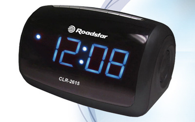 Roadstar CLR-2615 Часы Аналоговый Черный радиоприемник