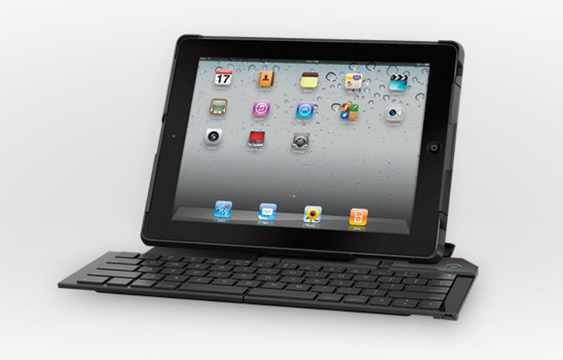 Logitech Fold-Up Keyboard Bluetooth Черный