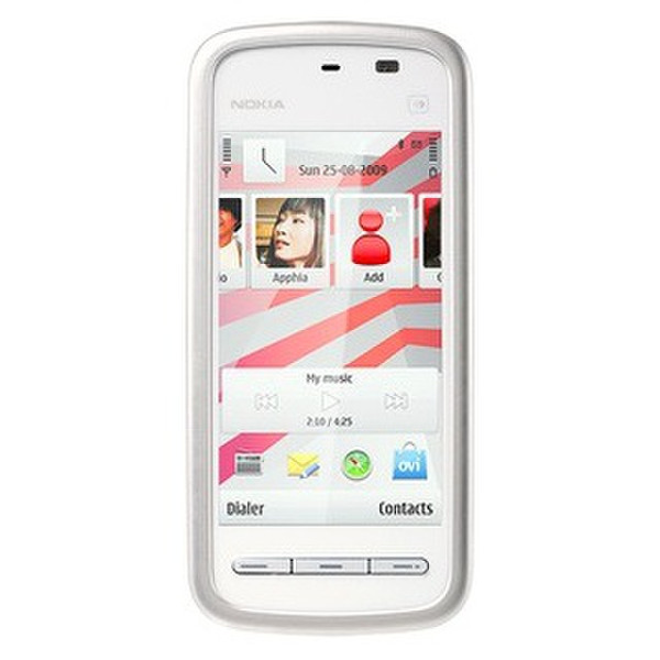 Nokia 5230 Розовый, Белый