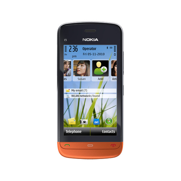 Nokia C5-03 Черный, Оранжевый