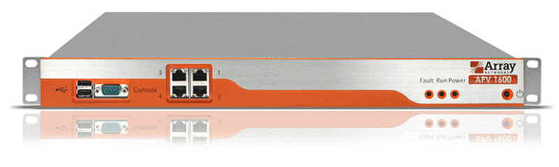 Array Networks APV1600 AppVelocity 1U 1500Mbit/s hardware firewall