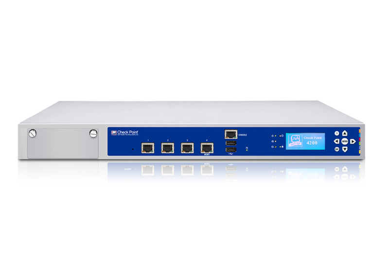 Check Point Software Technologies 4205 1U 3000Mbit/s hardware firewall