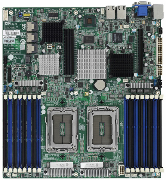 Tyan S8236-IL AMD SR5690 Buchse G34 EEB Server-/Workstation-Motherboard