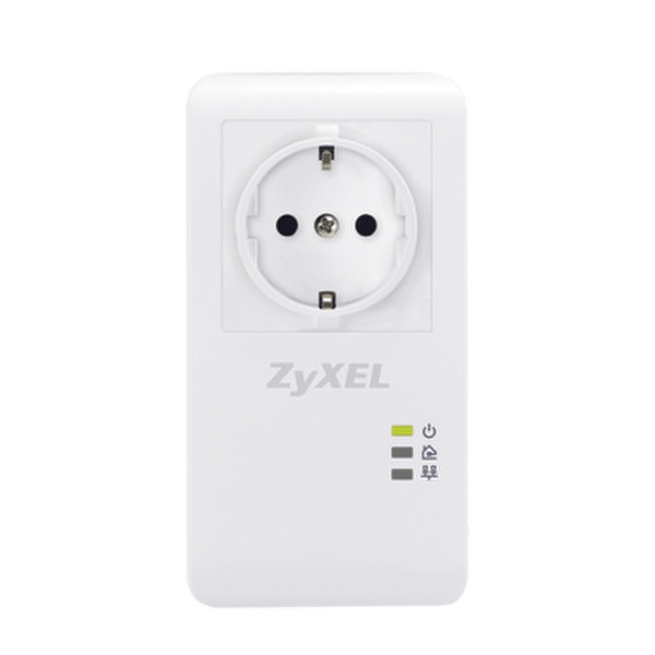 ZyXEL PLA4215 500Mbit/s Eingebauter Ethernet-Anschluss Weiß PowerLine Netzwerkadapter