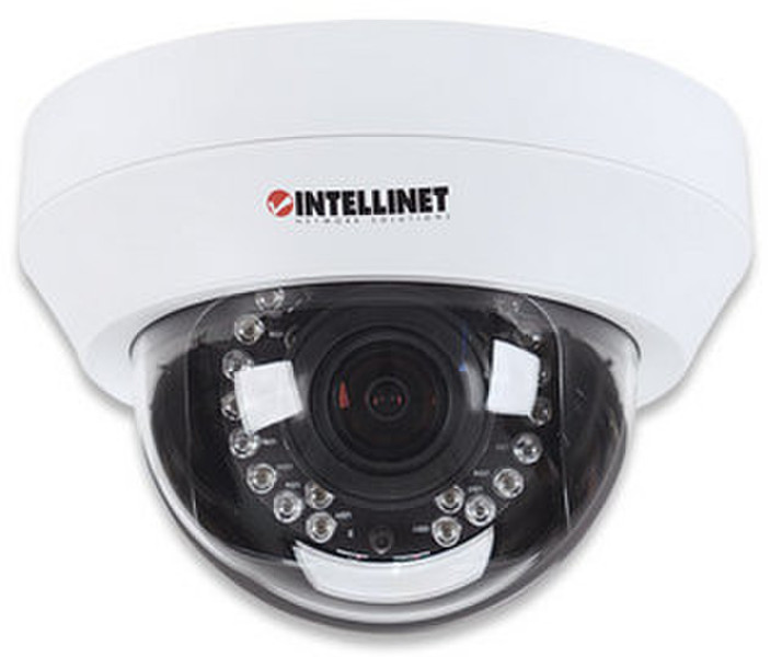 Intellinet NFD130-IR IP security camera Outdoor Dome White