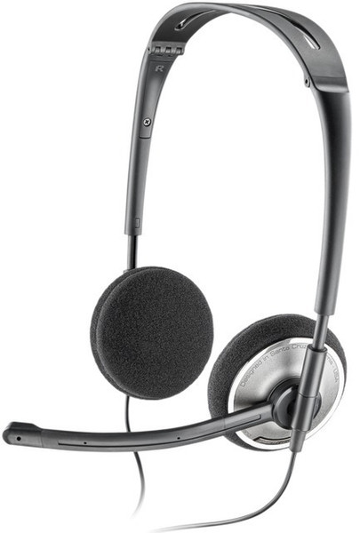 Plantronics .Audio 478 USB Binaural Kopfband Silber Headset