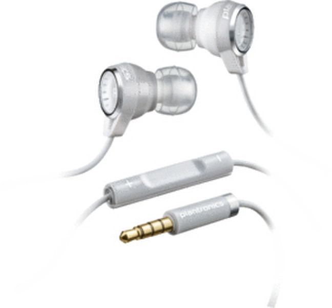 Plantronics BackBeat 216 In-ear Binaural Wired White