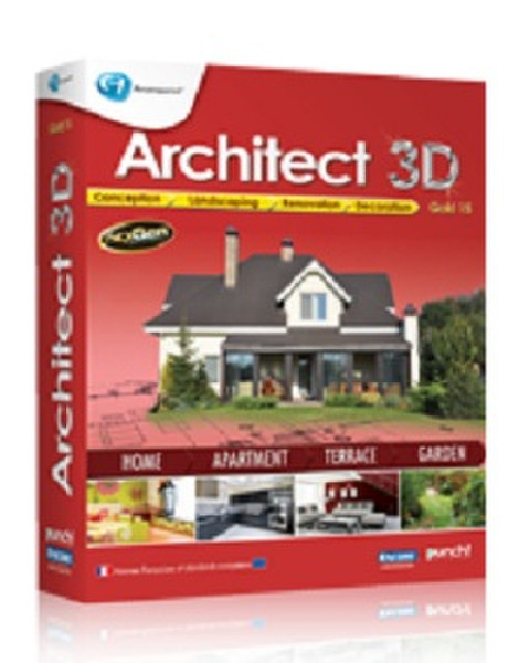 Avanquest Architect 3D Gold 15, Win, 10u, FR