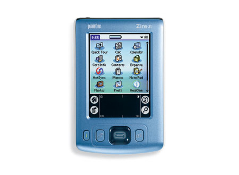Palm ZIRE 31-BTS 16MB -OS 116g handheld mobile computer