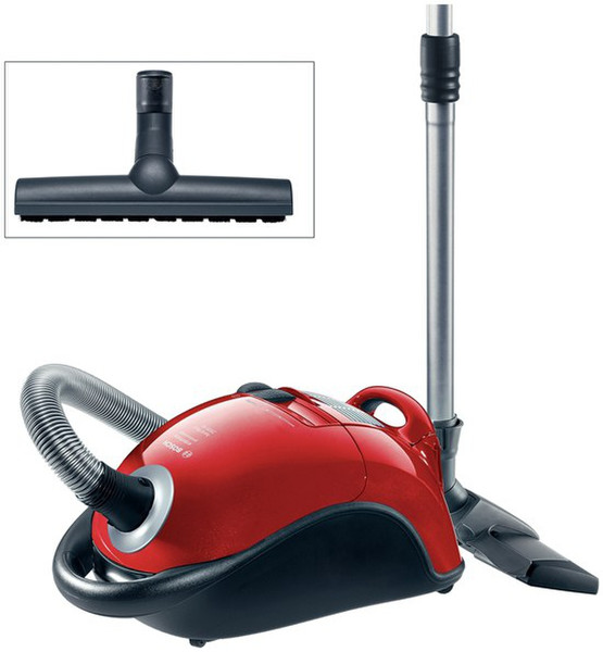 Bosch BSG82502 Cylinder vacuum 6L 2500W Black,Red vacuum