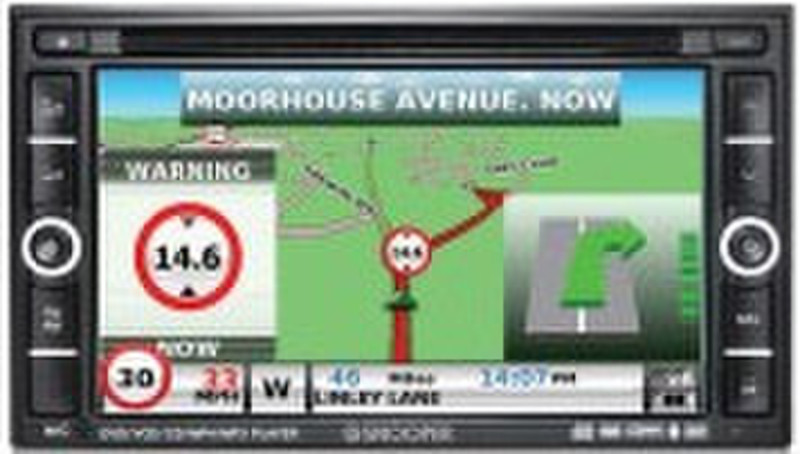 Snooper AVN S9000 Truckmate Pro 6.2" LCD Touchscreen Black