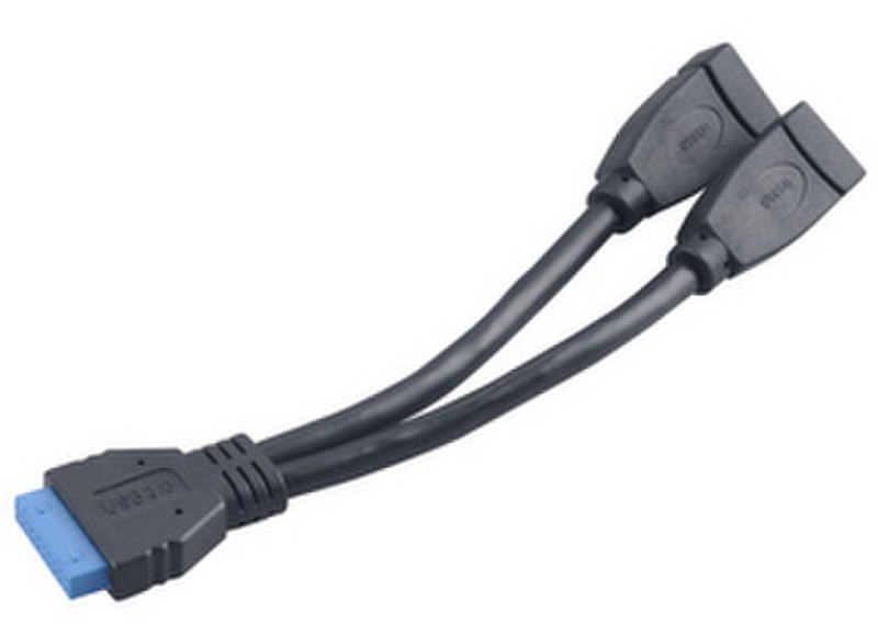 Akasa AK-CBUB09-15BK кабельный разъем/переходник