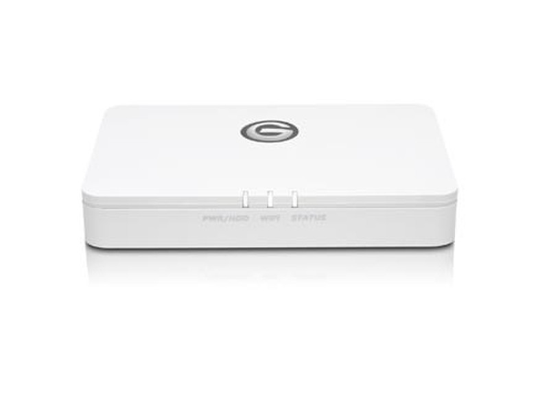 G-Technology G-CONNECT 2.0 WLAN 500GB Weiß