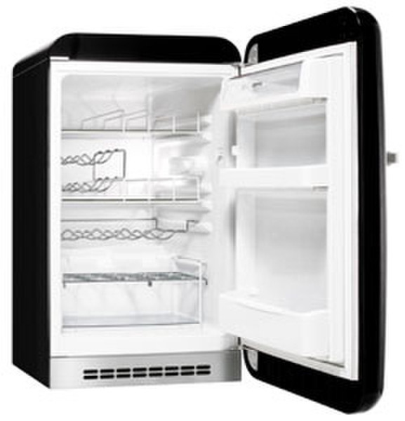 Smeg FAB10HRNE freestanding 130L A+ Black refrigerator