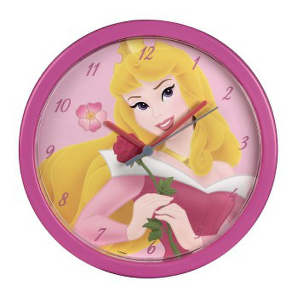 Hama 106926 Quartz wall clock Circle Pink wall clock