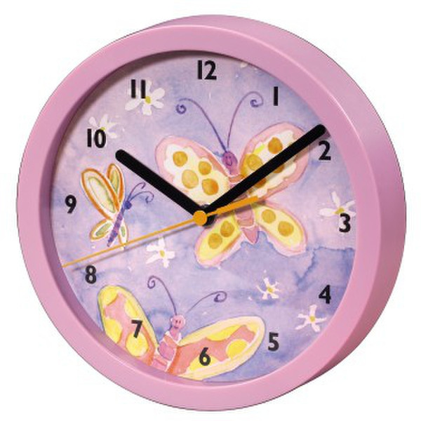 Hama 106932 Quartz wall clock Circle Pink wall clock