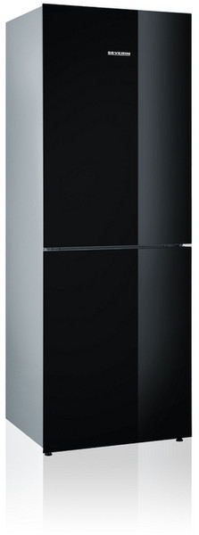 Severin KS 9772 freestanding 191L 88L A++ Black fridge-freezer