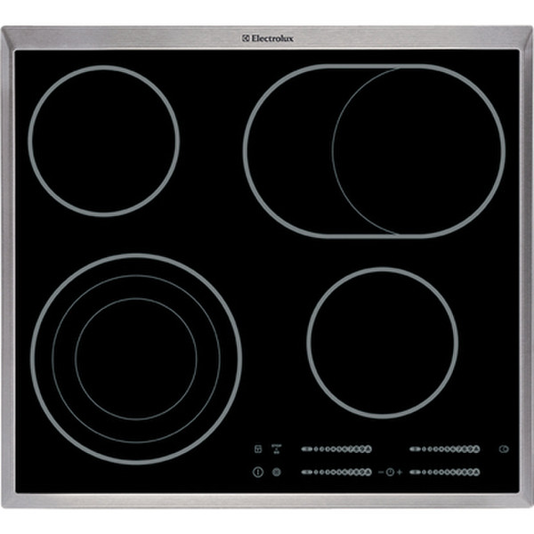 Electrolux EHS60210X Eingebaut Ceramic hob Schwarz Kochfeld