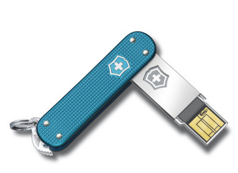 Victorinox Slim 64 GB 64ГБ USB 3.0 (3.1 Gen 1) Type-A Синий USB флеш накопитель