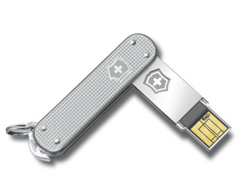 Victorinox Slim 32 GB 32ГБ USB 3.0 (3.1 Gen 1) Type-A Cеребряный USB флеш накопитель