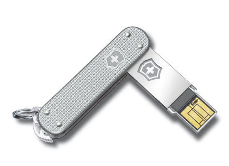 Victorinox Slim 64 GB 64ГБ USB 3.0 (3.1 Gen 1) Type-A Cеребряный USB флеш накопитель