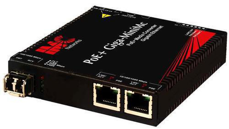 IMC Networks PoE+ Giga-MiniMc 1000Mbit/s Netzwerk Medienkonverter