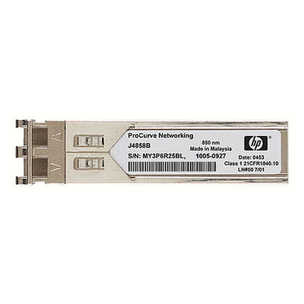 Hewlett Packard Enterprise X120 1G SFP LC SX 1000Мбит/с SFP network transceiver module