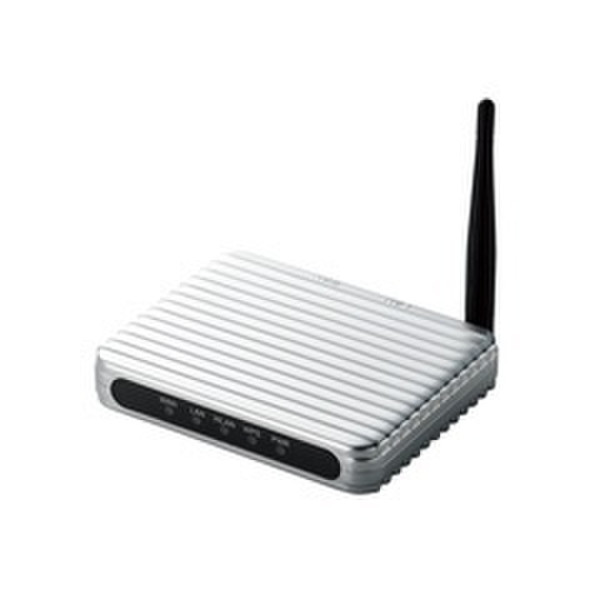 Elecom 11500 Schnelles Ethernet Schwarz, Edelstahl WLAN-Router