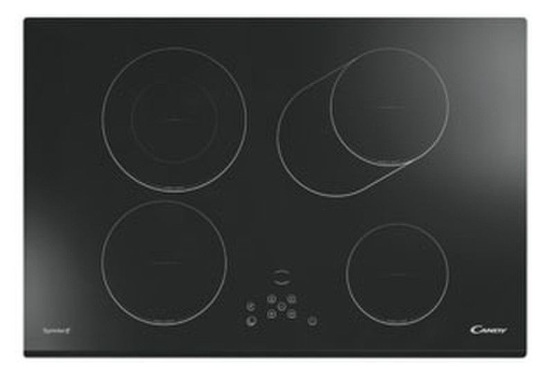 Candy CH 742 B Built-in Electric hob Black