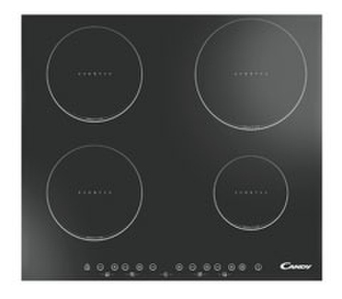 Candy CIE 644 C built-in Electric hob Black