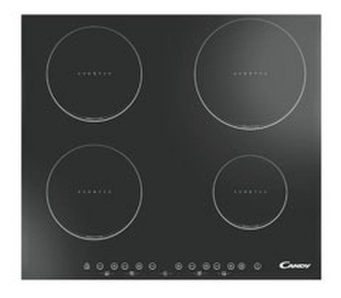 Candy CIE 644 C Встроенный Electric hob Черный