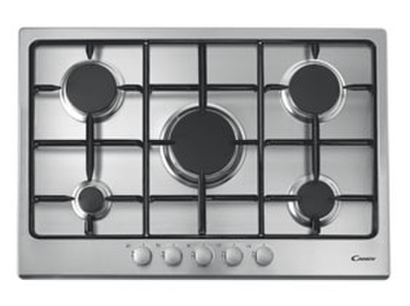 Candy CPG 75 SPX built-in Gas Stainless steel